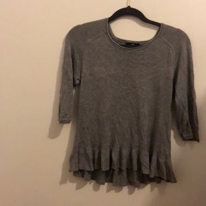 H&M ruffle sweater